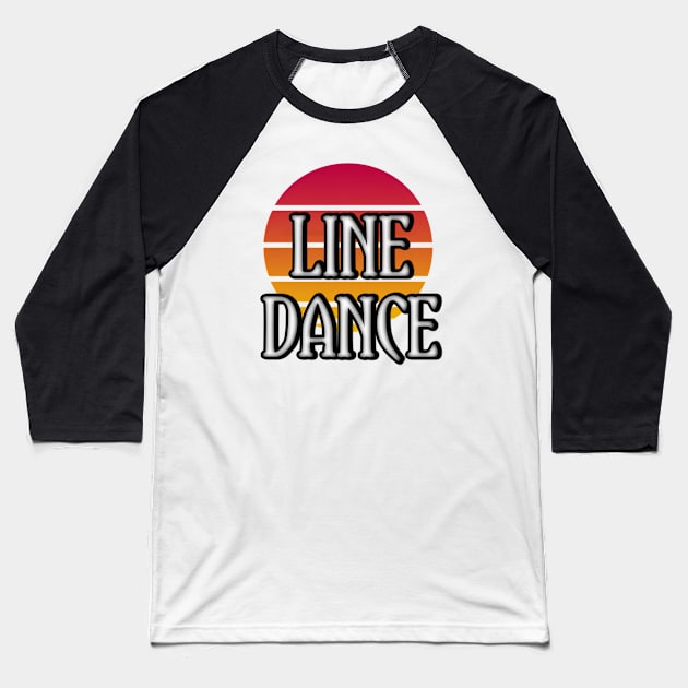 Line dance t-shirt Baseball T-Shirt by Ucup stores